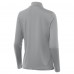 WoBoston Bruins Antigua Gray Reprocess Quarter-Zip Pullover