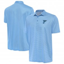 St. Louis Blues Antigua Heather Blue Rings Polo