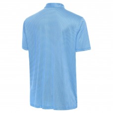 St. Louis Blues Antigua Heather Blue Rings Polo