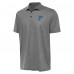 St. Louis Blues Antigua Heather Black Rings Polo