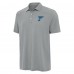 St. Louis Blues Antigua Gray Western Polo