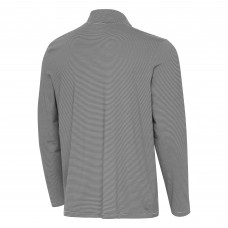 St. Louis Blues Antigua Black Twine Quarter-Zip Pullover