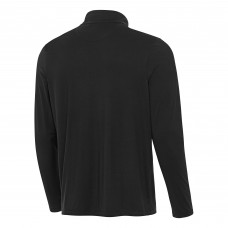 St. Louis Blues Antigua Heather Gray Content Quarter-Zip Jacket