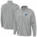 St. Louis Blues Antigua Gray Links 2 Full-Zip Golf Jacket