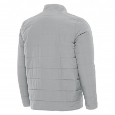 St. Louis Blues Antigua Gray Swelter Full-Zip Jacket