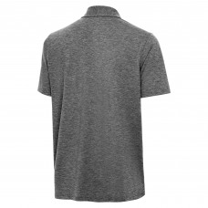 St. Louis Blues Antigua Heather Black Par 3 Polo