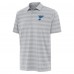 St. Louis Blues Antigua Gray Tunnel Polo