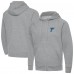 St. Louis Blues Antigua Heather Gray Victory Full-Zip Hoodie
