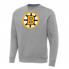Кофта Boston Bruins Antigua Heather Gray Victory Tall