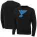 St. Louis Blues Antigua Black Victory Tall Pullover Sweatshirt