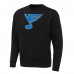 St. Louis Blues Antigua Black Victory Tall Pullover Sweatshirt