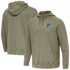 St. Louis Blues Antigua Olive Cloud Pullover Hoodie