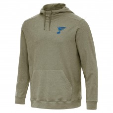 St. Louis Blues Antigua Olive Cloud Pullover Hoodie