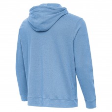 St. Louis Blues Antigua Heather Blue Cloud Pullover Hoodie