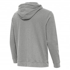 St. Louis Blues Antigua Heather Black Cloud Pullover Hoodie