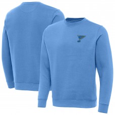 St. Louis Blues Antigua Blue Victory Pullover Sweatshirt