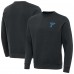 St. Louis Blues Antigua Charcoal Victory Pullover Sweatshirt