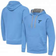 St. Louis Blues Antigua Blue Victory Pullover Hoodie