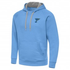 St. Louis Blues Antigua Blue Victory Pullover Hoodie