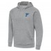 St. Louis Blues Antigua Heather Gray Victory Pullover Hoodie