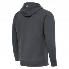 St. Louis Blues Antigua Charcoal Victory Pullover Hoodie