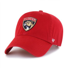 Бейсболка Florida Panthers 47 Red Logo Clean Up