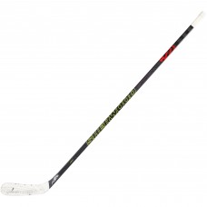 Connor Bedard Chicago Blackhawks Autographed Fanatics Authentic Game-Used Black Sherwood Stick from the 2024-25 NHL Season - NR81044615