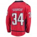 Джерси Washington Capitals Justin Sourdif Fanatics Red Home Breakaway