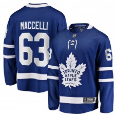 Джерси Toronto Maple Leafs Matias Maccelli Fanatics Blue Home Breakaway