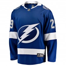 Джерси Tampa Bay Lightning Pontus Holmberg Fanatics Blue Home Breakaway