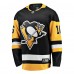 Игровая джерси Pittsburgh Penguins Justin Brazeau Fanatics Black Home Breakaway