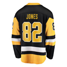 Джерси Pittsburgh Penguins Caleb Jones Fanatics Black Home Breakaway Джерси Pittsburgh Penguins Caleb Jones Fanatics Black Home Breakaway