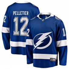 Джерси Tampa Bay Lightning Jakob Pelletier Fanatics Blue Home Breakaway