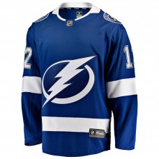 Джерси Tampa Bay Lightning Jakob Pelletier Fanatics Blue Home Breakaway