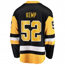 Джерси Pittsburgh Penguins Philip Kemp Fanatics Black Home Breakaway