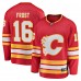 Джерси Calgary Flames Morgan Frost Fanatics Red Home Breakaway