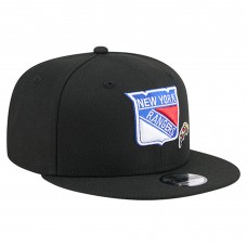 Бейсболка Подростковая New York Rangers New Era Black 9FIFTY Бейсболка Подростковая New York Rangers New Era Black 9FIFTY