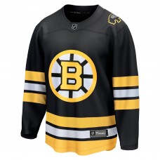 Джерси Boston Bruins Fanatics Black Anniversary Home Breakaway