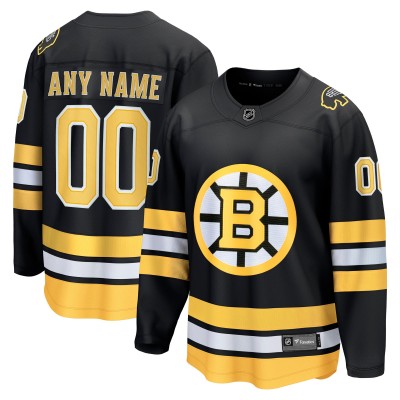 Именная джерси Boston Bruins Fanatics Black Home Breakaway