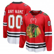 Именная джерси Chicago Blackhawks Fanatics Red Centennial Breakaway