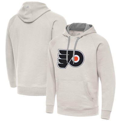 Толстовка Philadelphia Flyers Antigua Cream Big Logo Victory