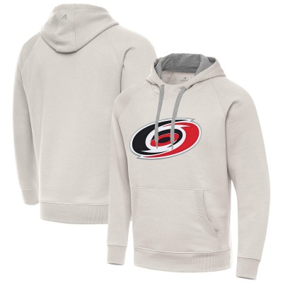 Толстовка Carolina Hurricanes Antigua Cream Big Logo Victory