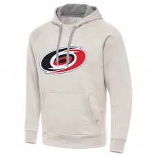 Толстовка Carolina Hurricanes Antigua Cream Big Logo Victory