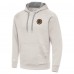 Boston Bruins Antigua Cream Victory Pullover Hoodie
