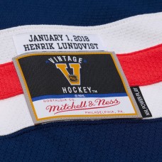 New York Rangers Henrik Lundqvist Mitchell & Ness Blue 2018 NHL Winter Classic Power Play Jersey New York Rangers Henrik Lundqvist Mitchell & Ness Blue 2018 NHL Winter Classic Power Play Jersey