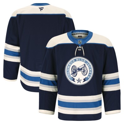 Columbus Blue Jackets Fanatics Navy Alternate Authentic Pro Jersey