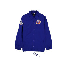 New York Islanders New Era Blue Champs Full-Snap Jacket New York Islanders New Era Blue Champs Full-Snap Jacket