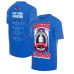 Футболка New York Rangers New Era Blue Stanley Cup Trophy Graphic
