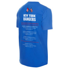 Футболка New York Rangers New Era Blue Stanley Cup Trophy Graphic Футболка New York Rangers New Era Blue Stanley Cup Trophy Graphic