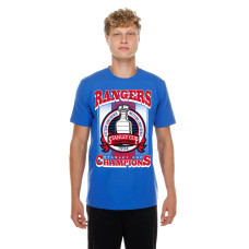 Футболка New York Rangers New Era Blue Stanley Cup Trophy Graphic Футболка New York Rangers New Era Blue Stanley Cup Trophy Graphic